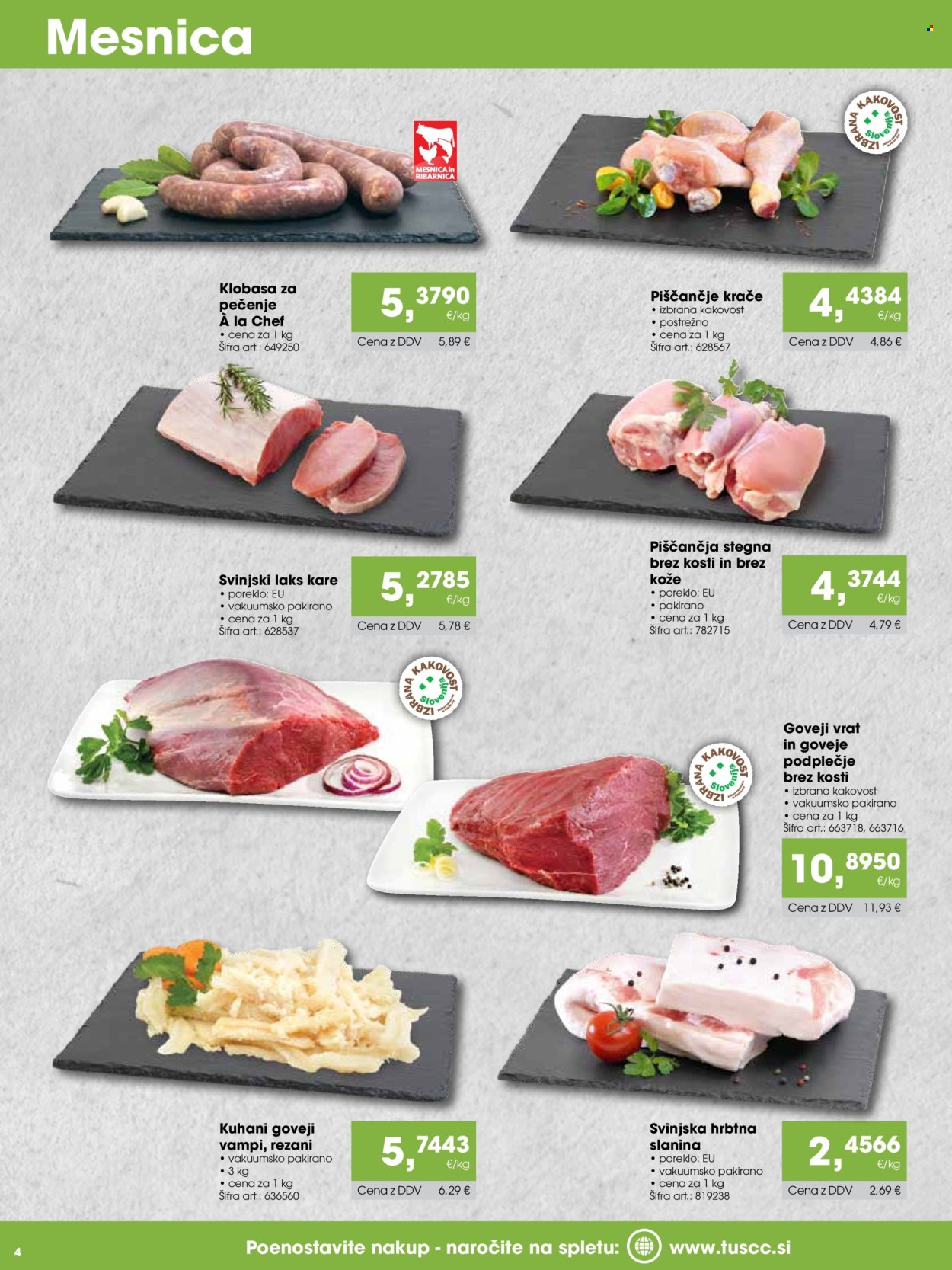 Tuš Cash & Carry katalog - 15.9.2026 - 14.10.2026. Stran 4