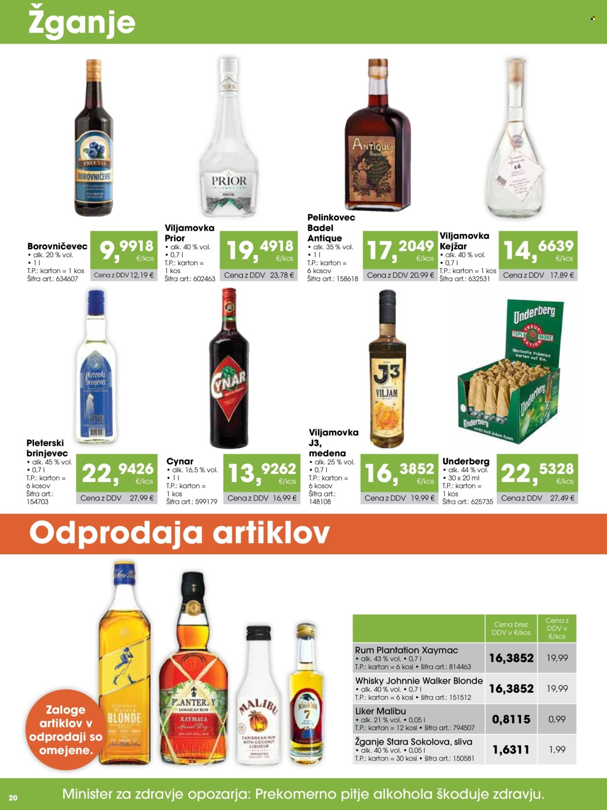 Tuš Cash & Carry katalog - 15.9.2026 - 14.10.2026. Stran 20