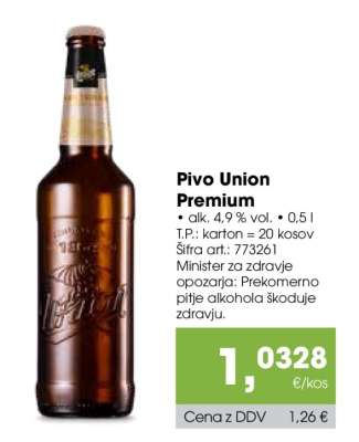 PIVO UNION PREMIUM