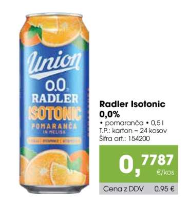 Radler Isotonic 0,0 %