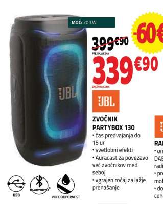 ZVOČNIK PARTYBOX 130