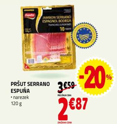PRŠUT SERRANO ESPUÑA
