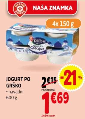 Jogurt po Grško