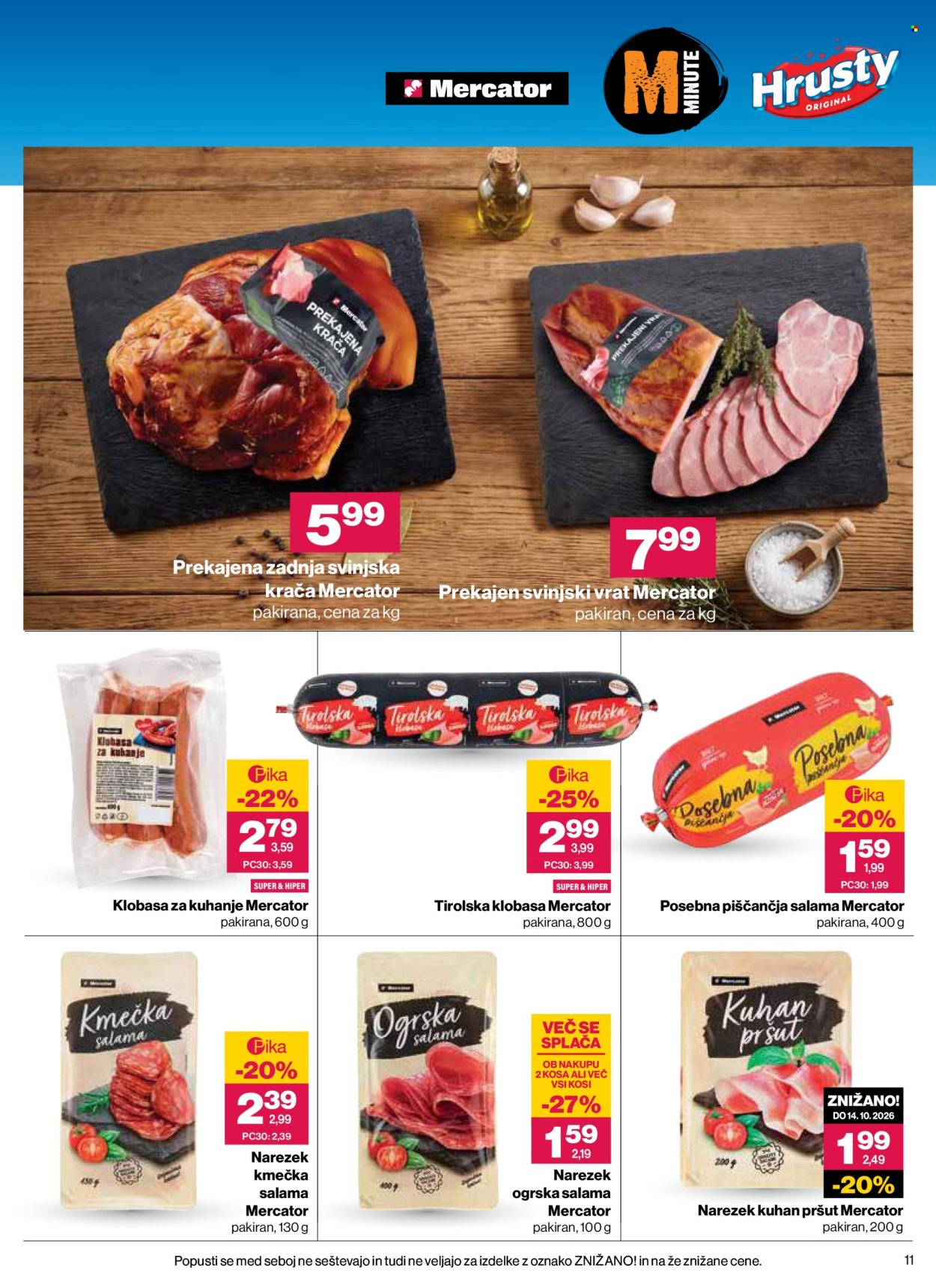 Mercator katalog - 24.9.2026 - 30.9.2026. Stran 11