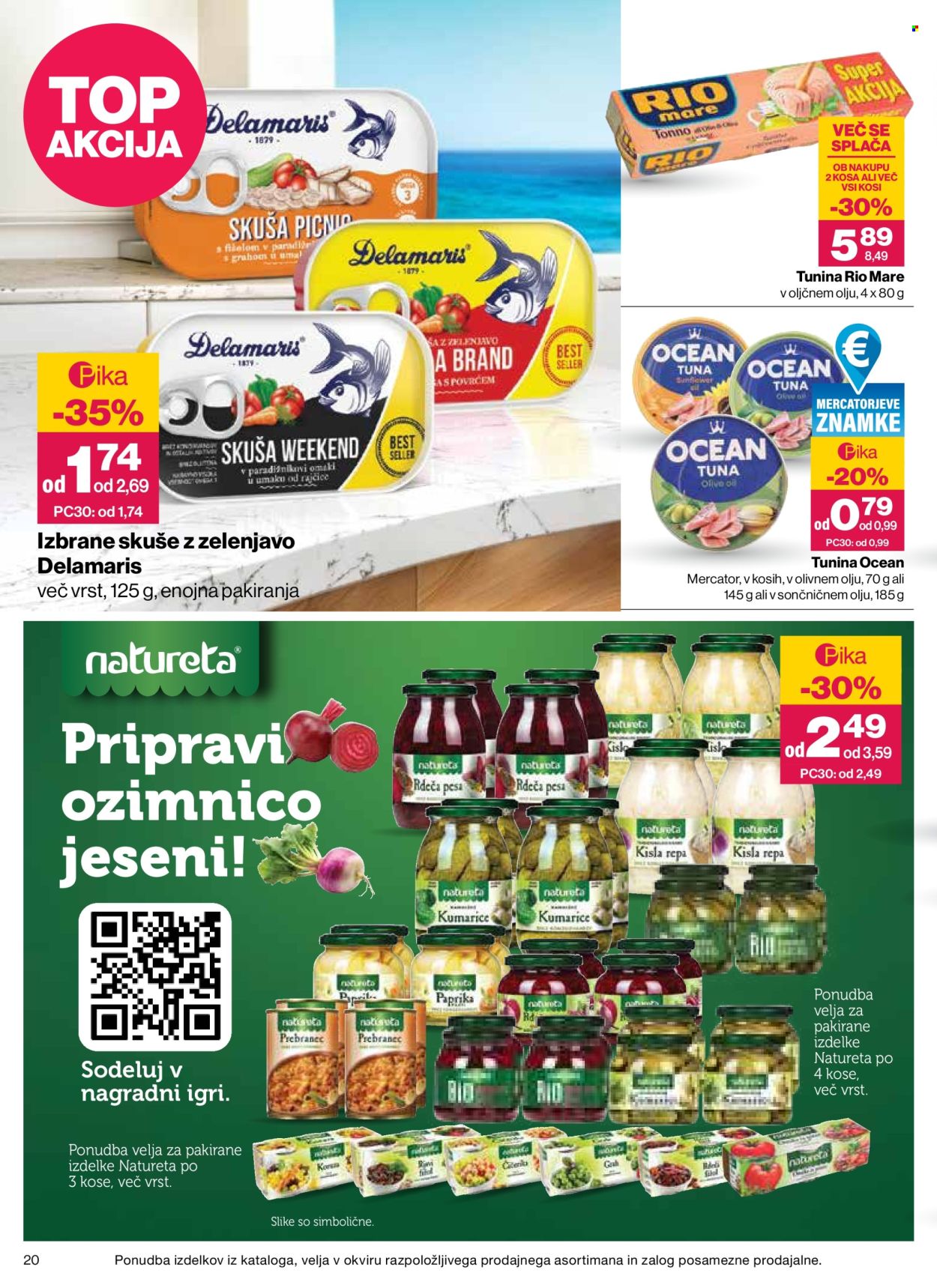 Mercator katalog - 24.9.2026 - 30.9.2026. Stran 20