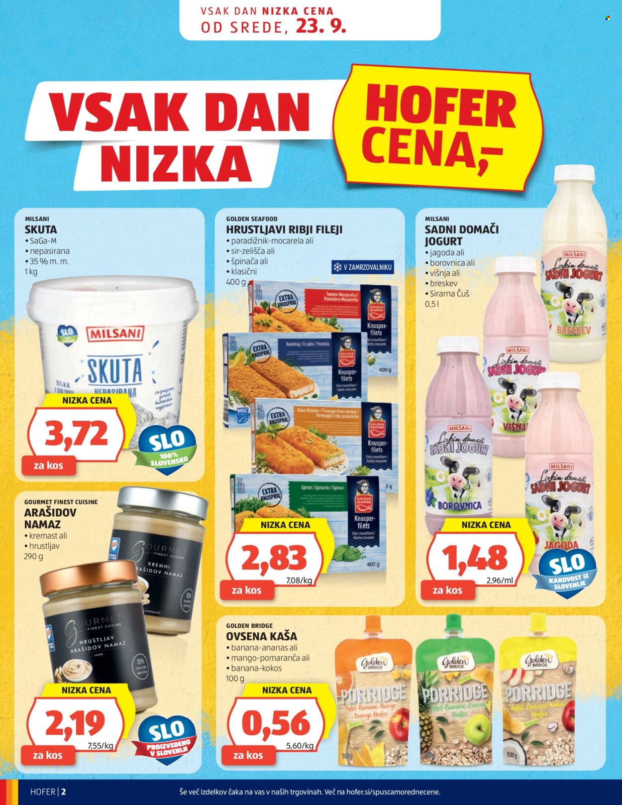 Hofer katalog - 23.9.2026 - 1.10.2026. Stran 2