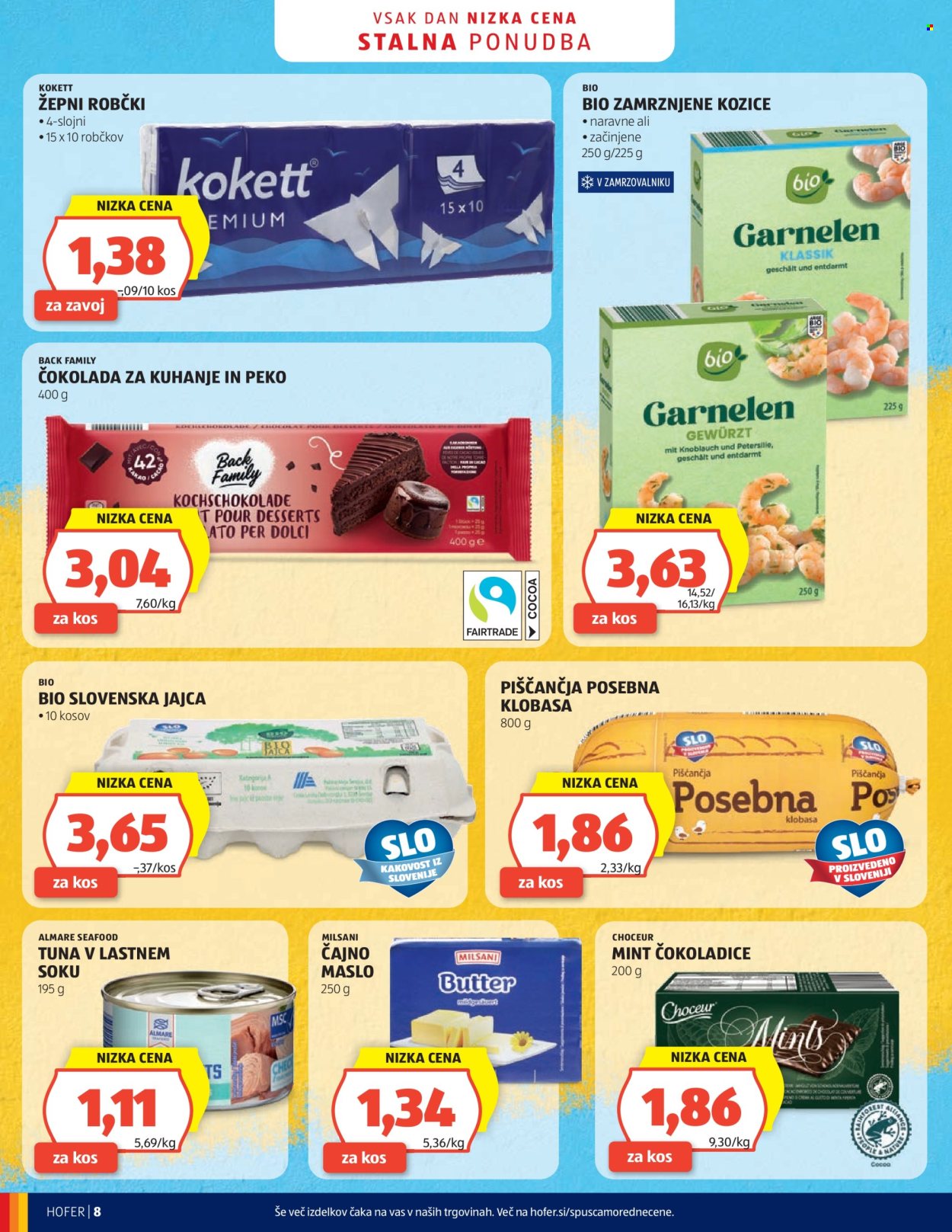 Hofer katalog - 23.9.2026 - 1.10.2026. Stran 8