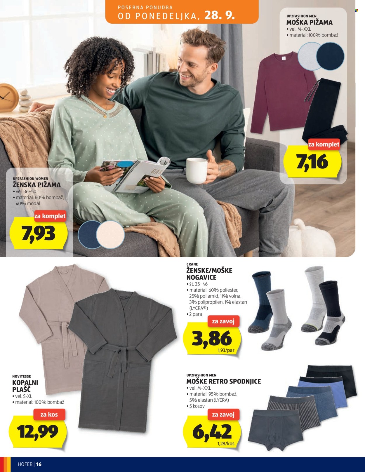 Hofer katalog - 23.9.2026 - 1.10.2026. Stran 16
