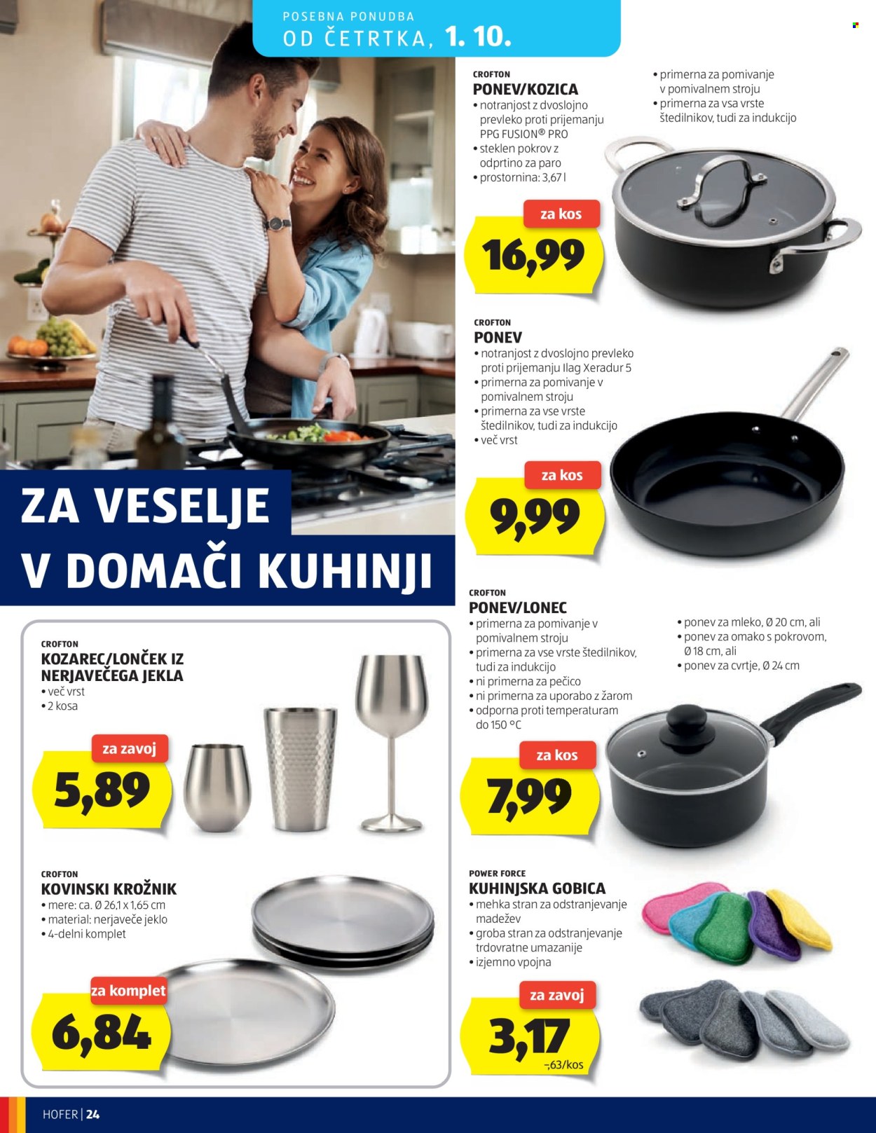 Hofer katalog - 23.9.2026 - 1.10.2026. Stran 24
