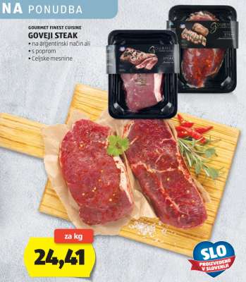 GOVEJI STEAK