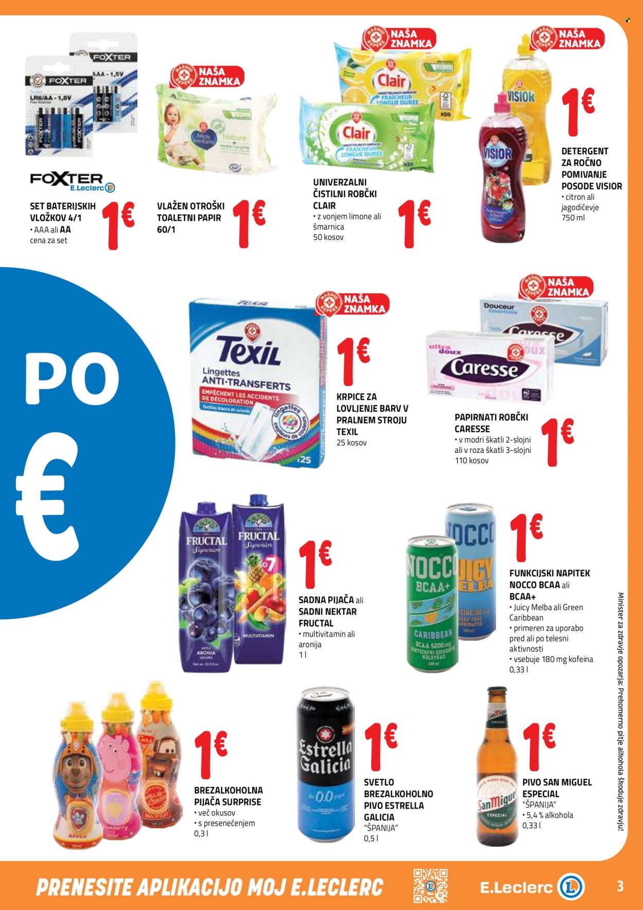 E.Leclerc katalog - 30.9.2026 - 10.10.2026. Stran 3