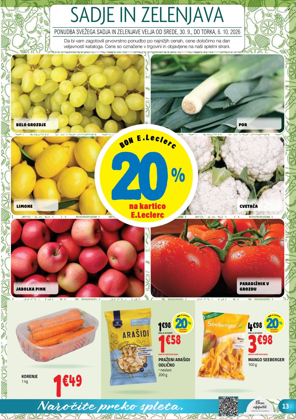 E.Leclerc katalog - 30.9.2026 - 10.10.2026. Stran 13