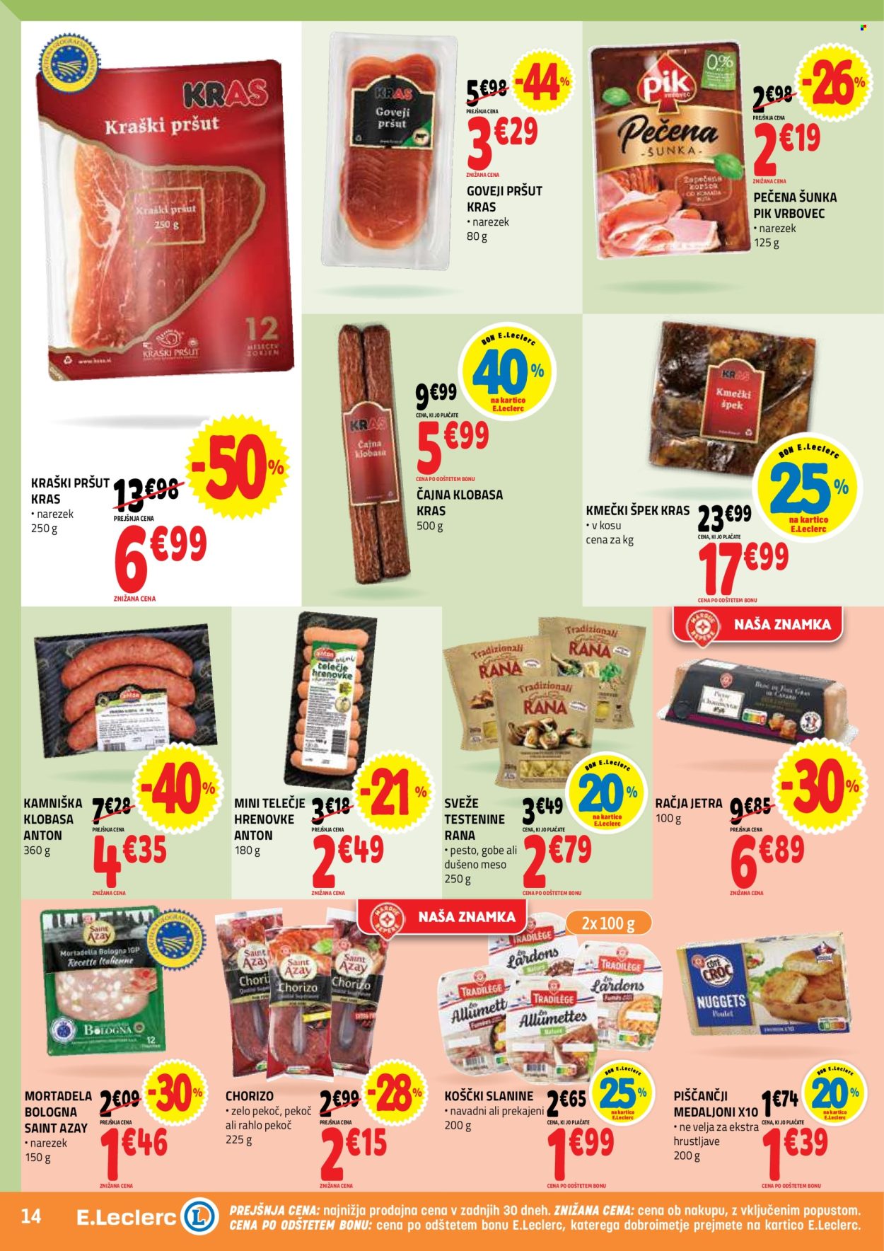 E.Leclerc katalog - 30.9.2026 - 10.10.2026. Stran 14