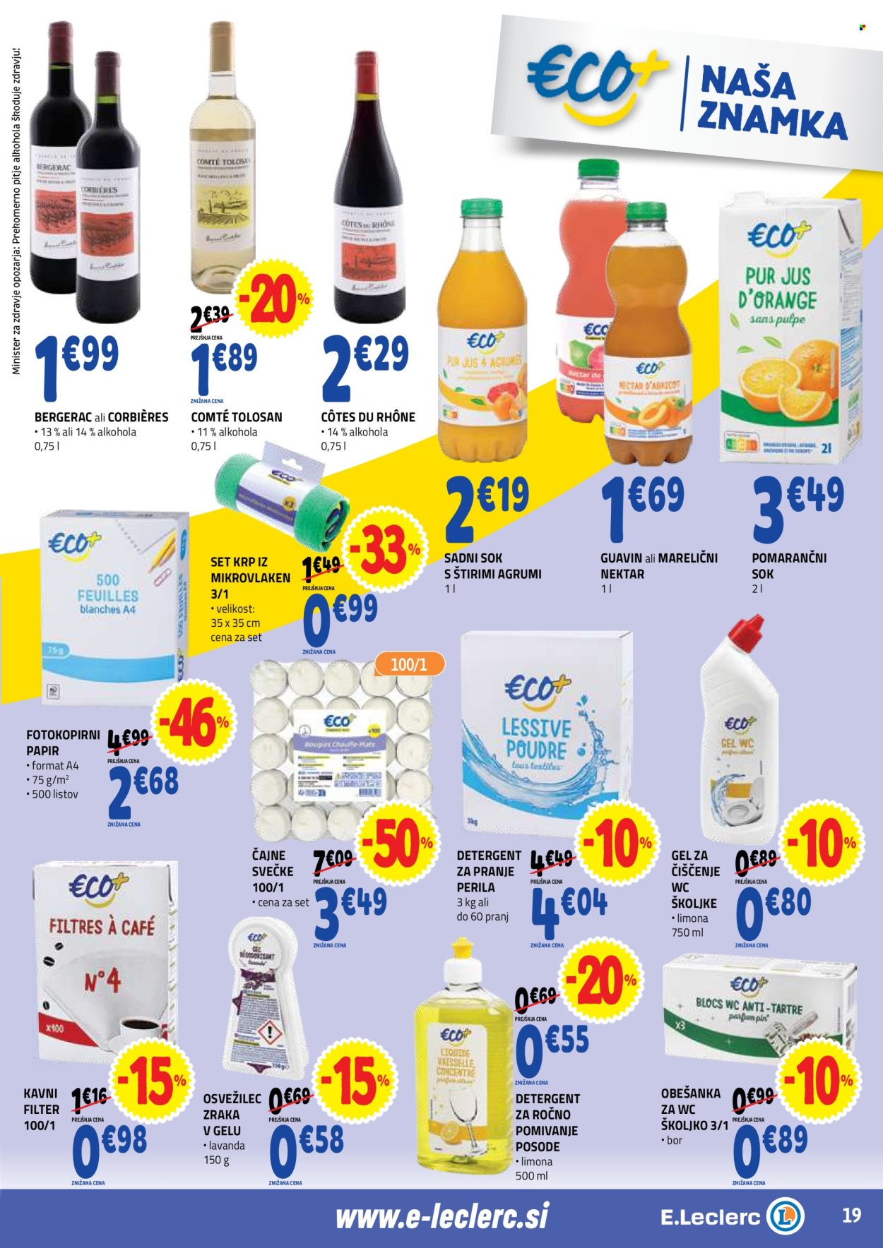 E.Leclerc katalog - 30.9.2026 - 10.10.2026. Stran 19