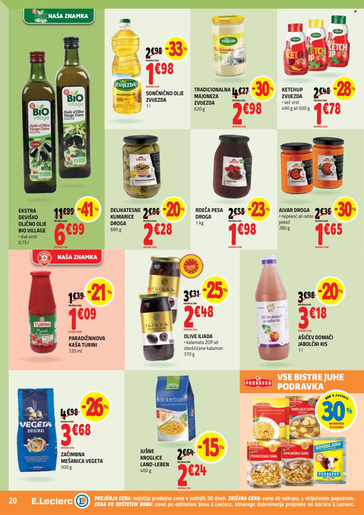 E.Leclerc katalog - 30.9.2026 - 10.10.2026. Stran 20