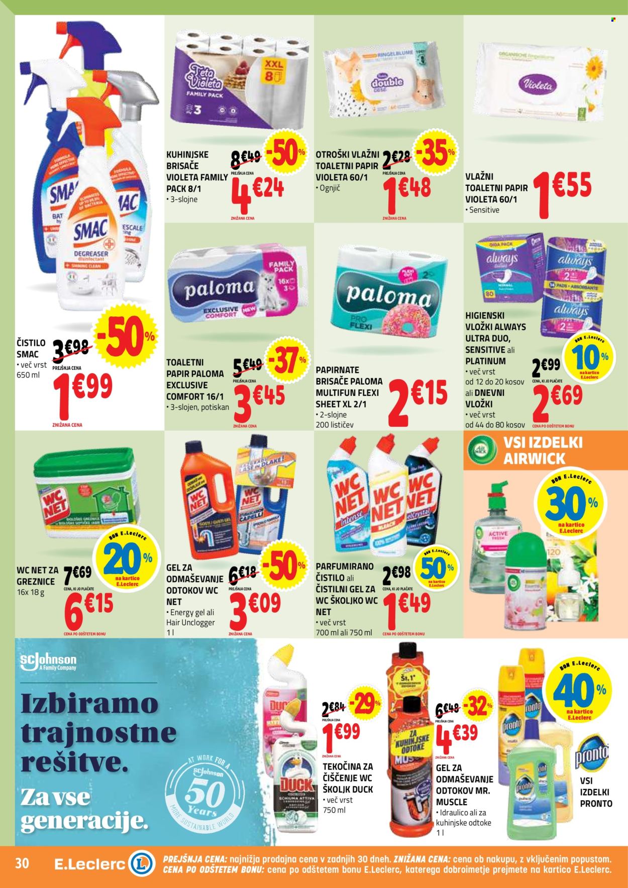E.Leclerc katalog - 30.9.2026 - 10.10.2026. Stran 30