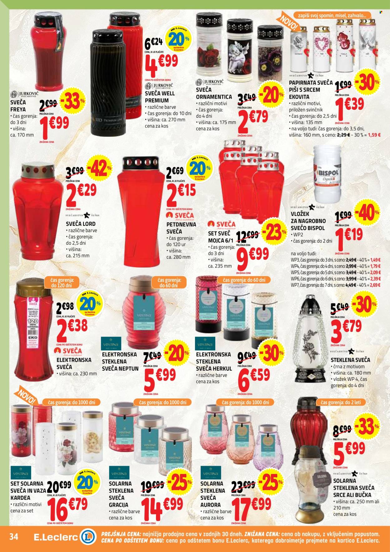 E.Leclerc katalog - 30.9.2026 - 10.10.2026. Stran 34