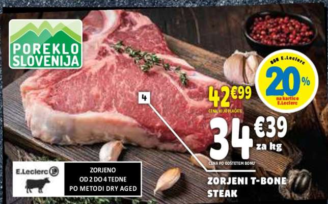 Zorjeni T-Bone Steak