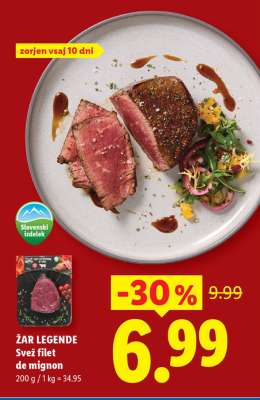 ŽAR LEGENDE Sveč filet de mignon