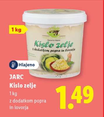 Jarc Kislo zelje