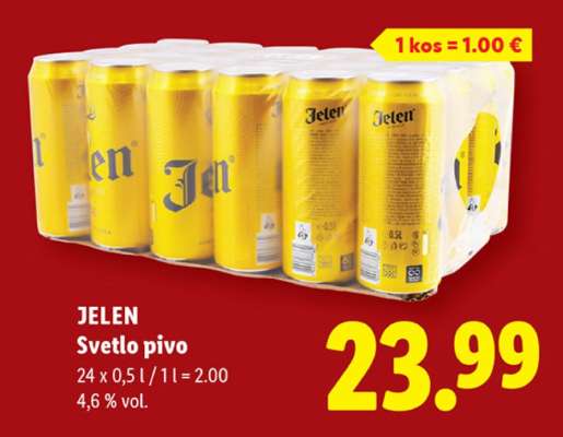 Jelen Svetlo pivo