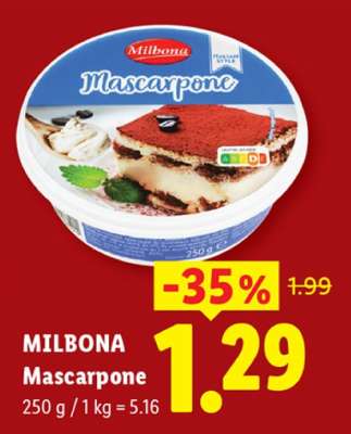 MILBONA Mascarpone