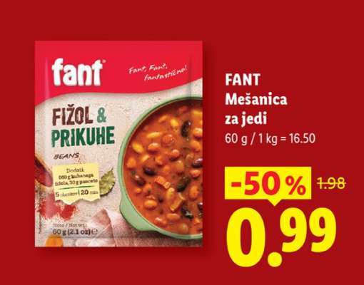 FANT Mešanica za jedi