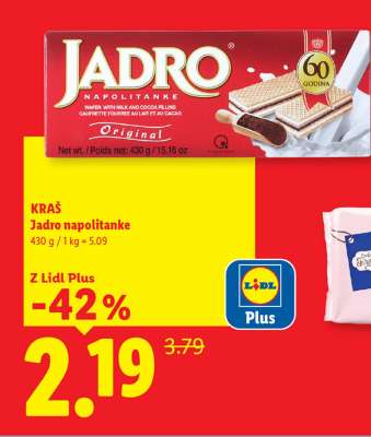 Jadro napolitanke