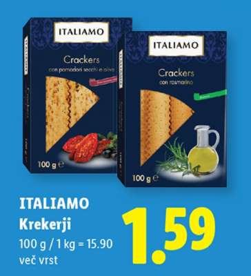 ITALIAMO Krekerji