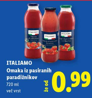 ITALIAMO Omaka iz pasiranih paradižnikov