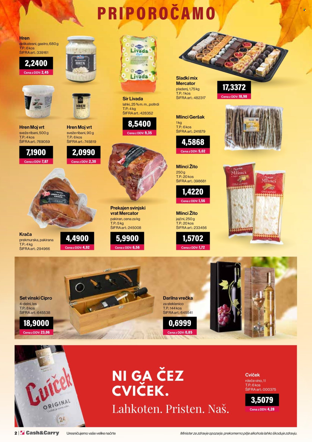 Mercator Cash & Carry katalog - 1.10.2026 - 31.10.2026. Stran 2