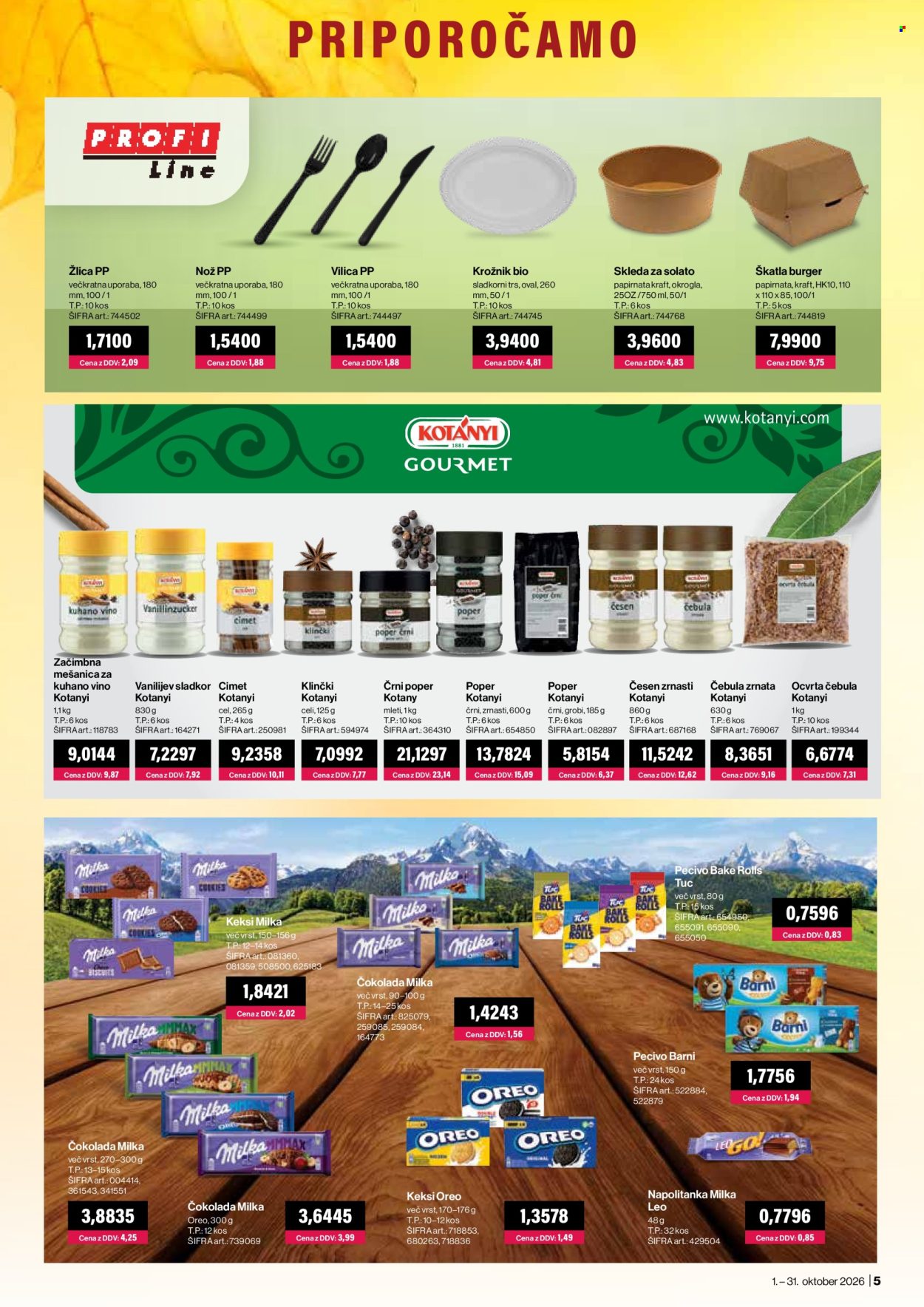 Mercator Cash & Carry katalog - 1.10.2026 - 31.10.2026. Stran 5
