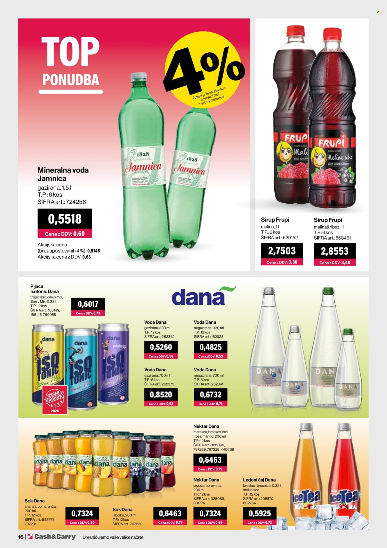 Mercator Cash & Carry katalog - 1.10.2026 - 31.10.2026. Stran 16