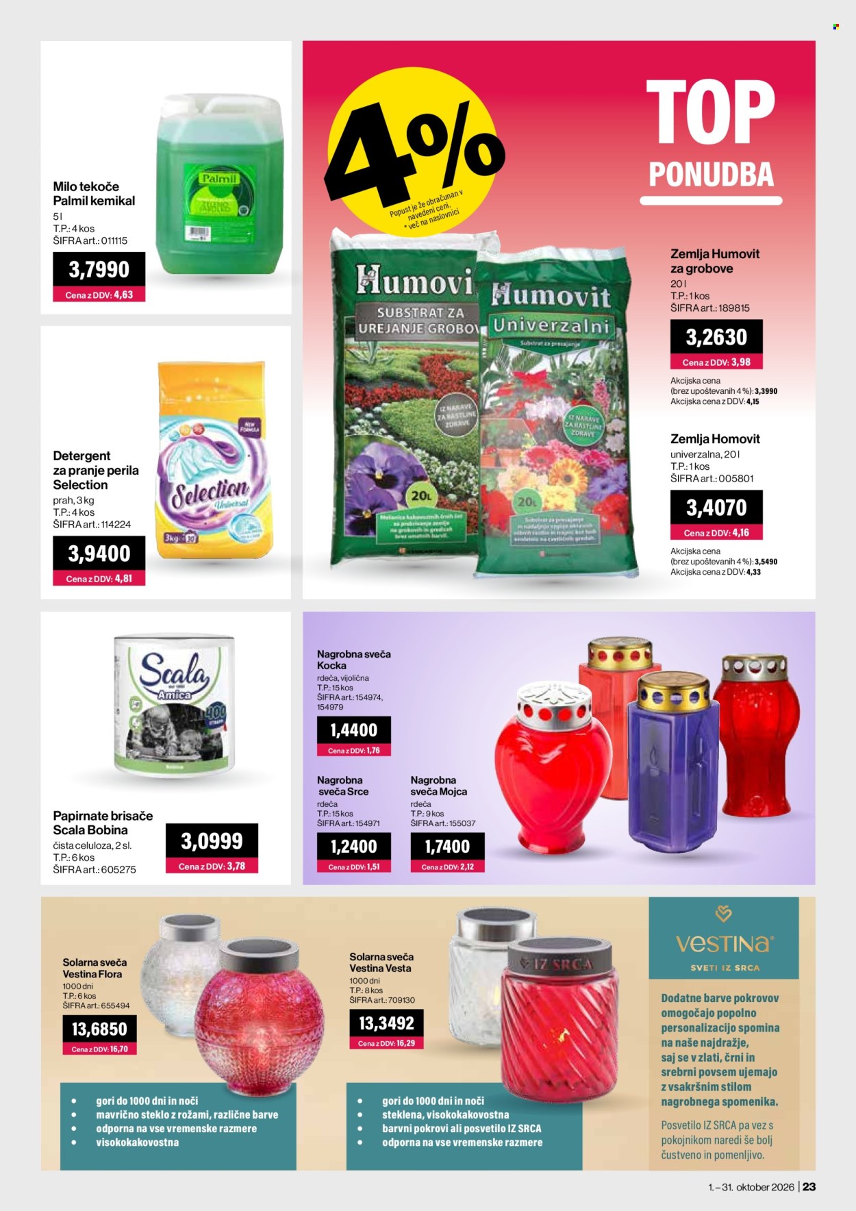 Mercator Cash & Carry katalog - 1.10.2026 - 31.10.2026. Stran 23