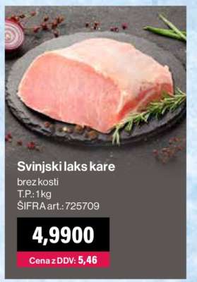 Svinjski Laks Kare