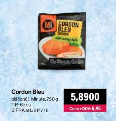 CORDON BLEU