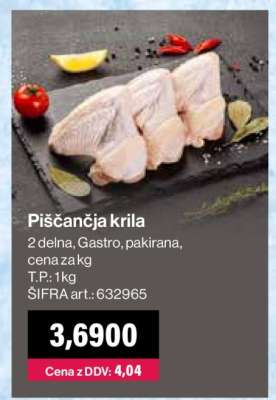 PIŠČANČJA KRILA