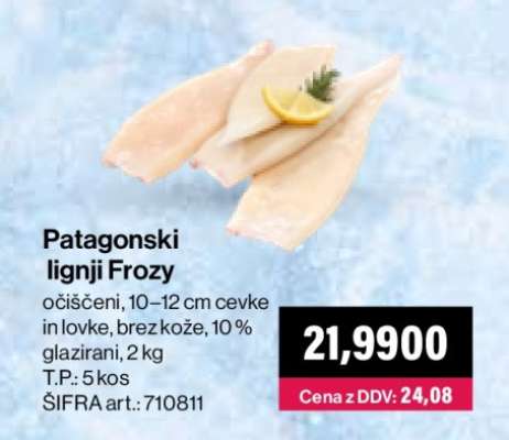 Patagonski lignji Frozy