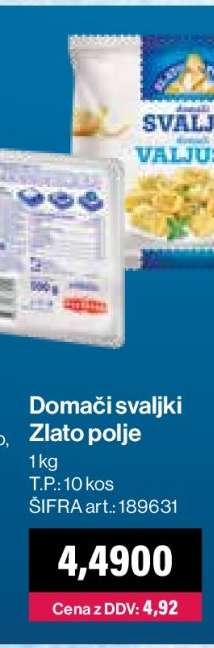 Domači svaljki Zlato polje