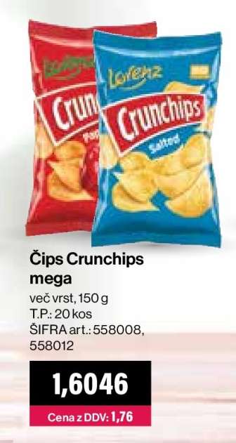 ČIPS CRUNCHIPS MEGA