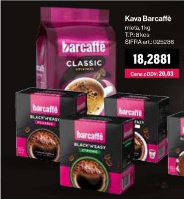 KAVA BARCAFFE