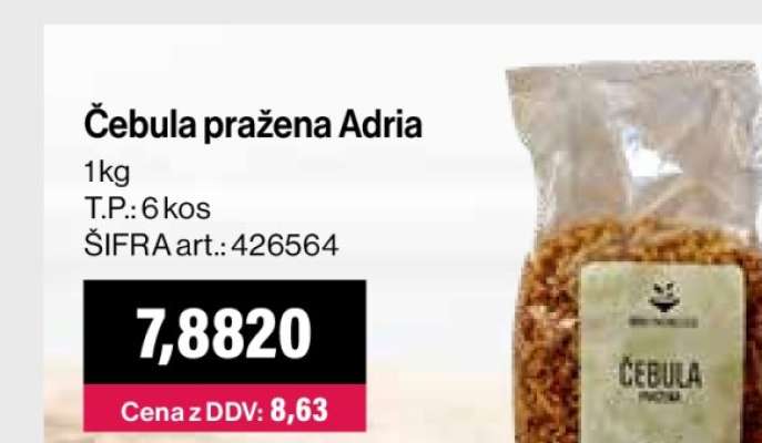 Čebula pražena Adria