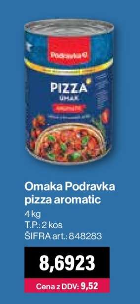 Omaka Podravka pizza aromatic