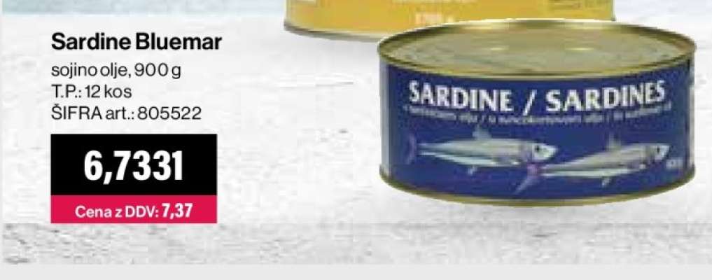 Sardine Bluemar