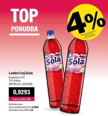 LEDENI ČAJ SOLA