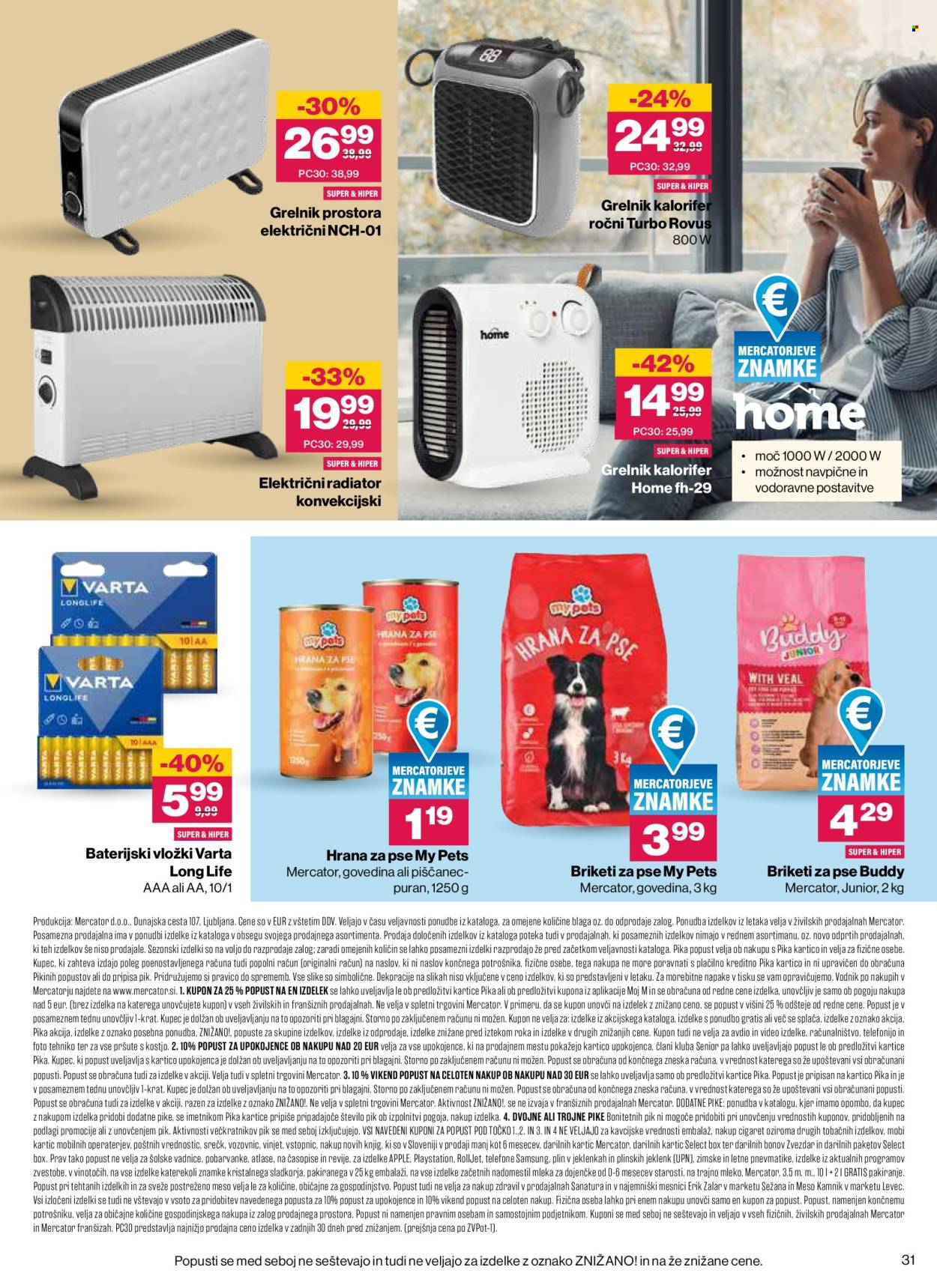 Mercator katalog - 1.10.2026 - 7.10.2026. Stran 31