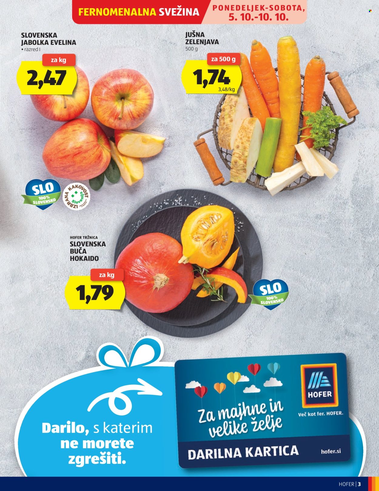 Hofer katalog - 30.9.2026 - 8.10.2026. Stran 3