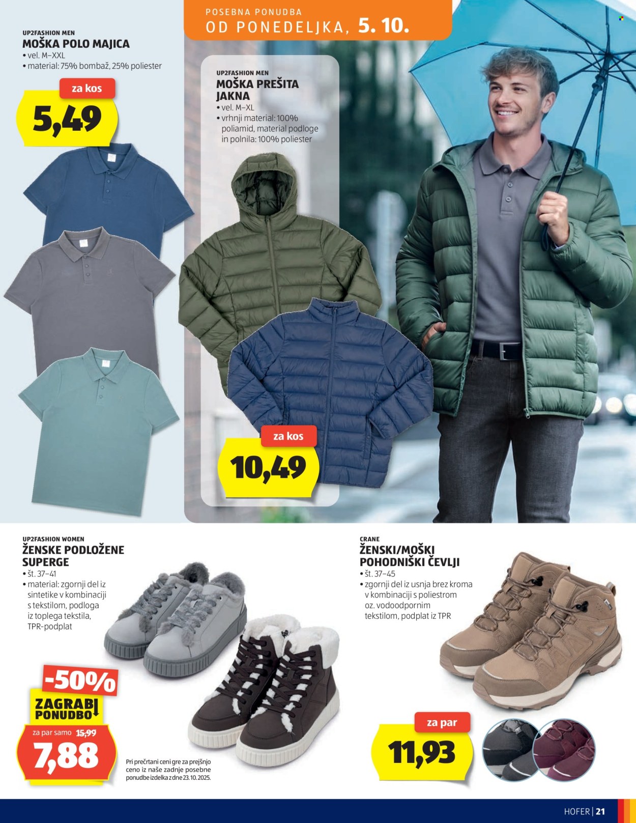 Hofer katalog - 30.9.2026 - 8.10.2026. Stran 21