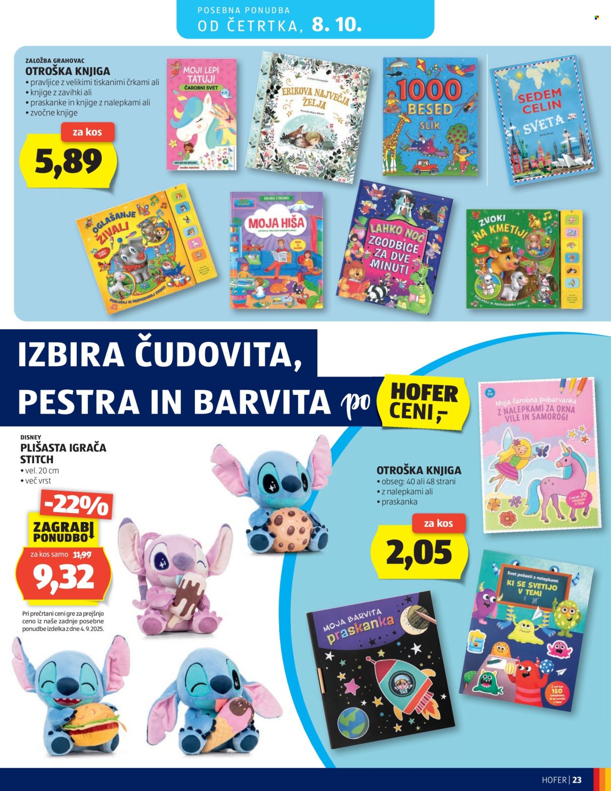 Hofer katalog - 30.9.2026 - 8.10.2026. Stran 23
