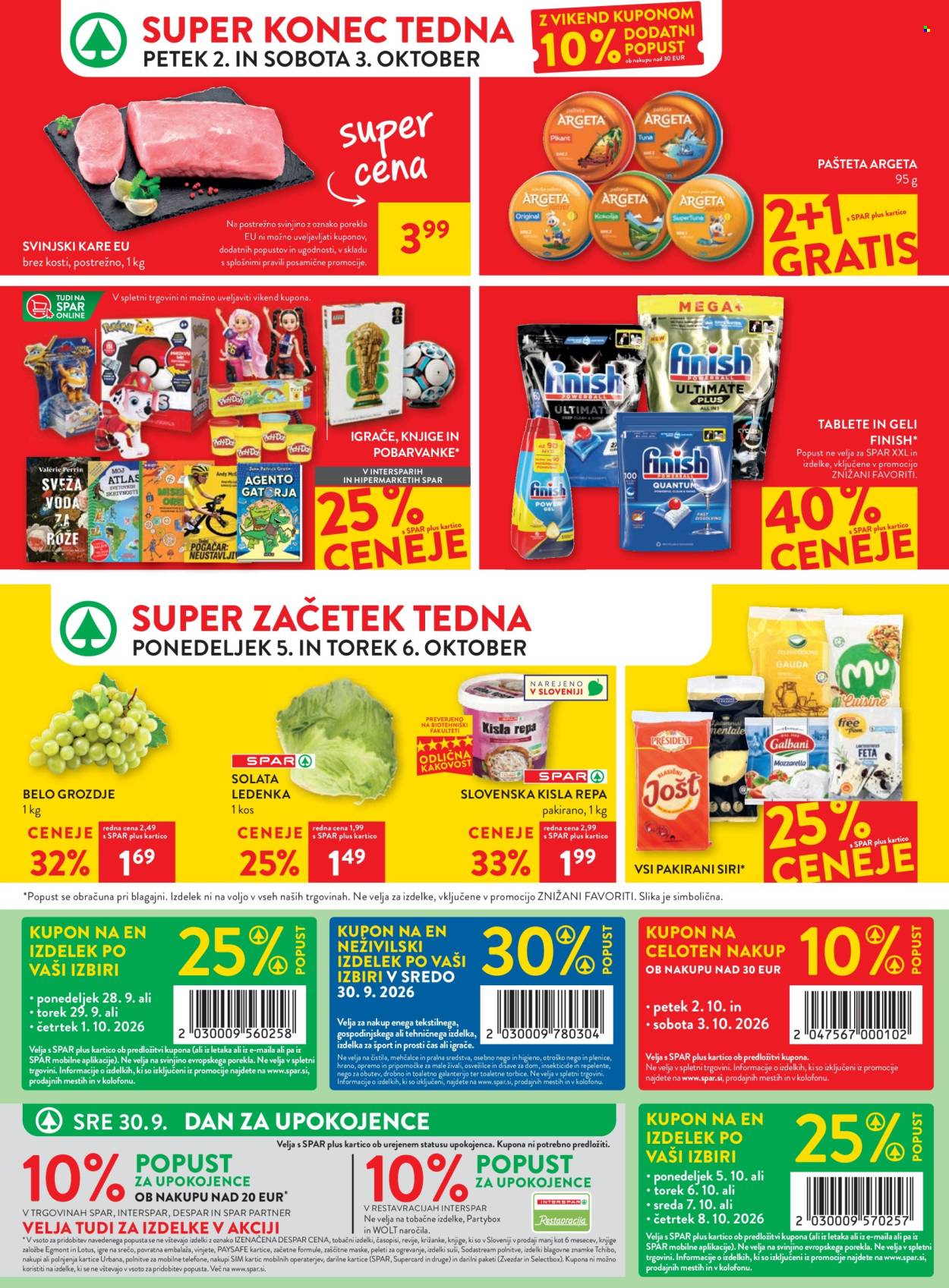 SPAR katalog - 30.9.2026 - 13.10.2026. Stran 38